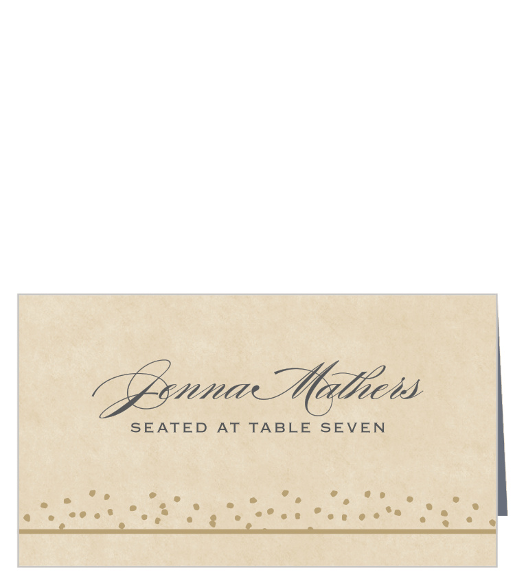Antique Charm Place Cards