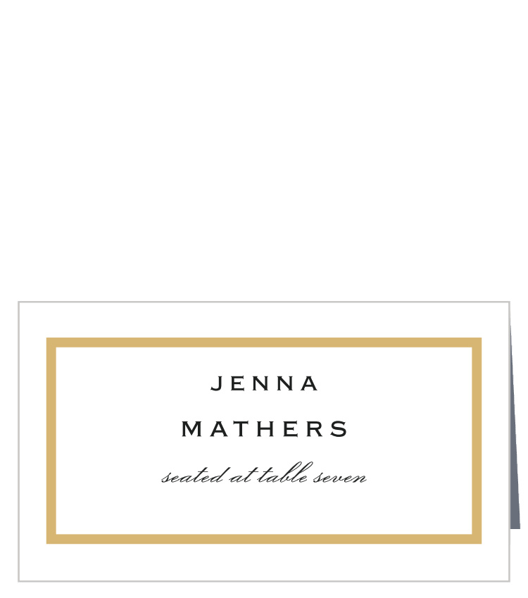 Starburst Frame Place Cards
