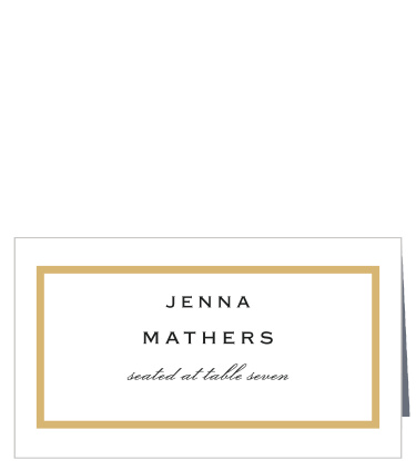 Starburst Frame Place Cards