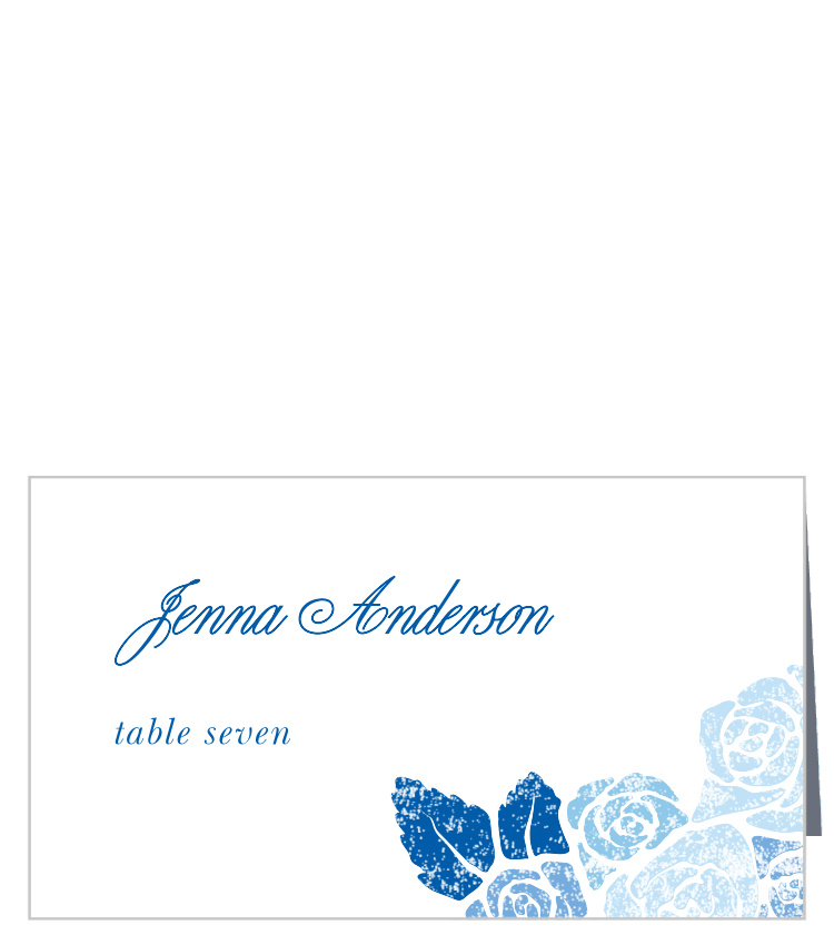 Mexican Flowers Place Cards