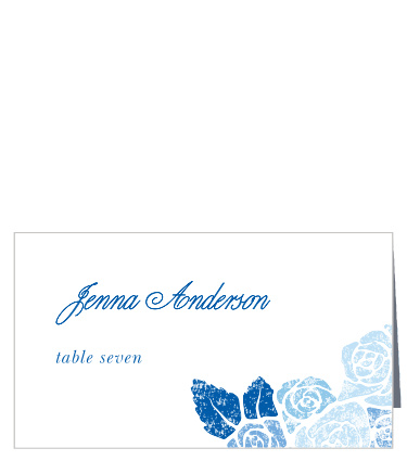 Mexican Flowers Place Cards