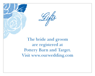 Mexican Flowers Registry Cards