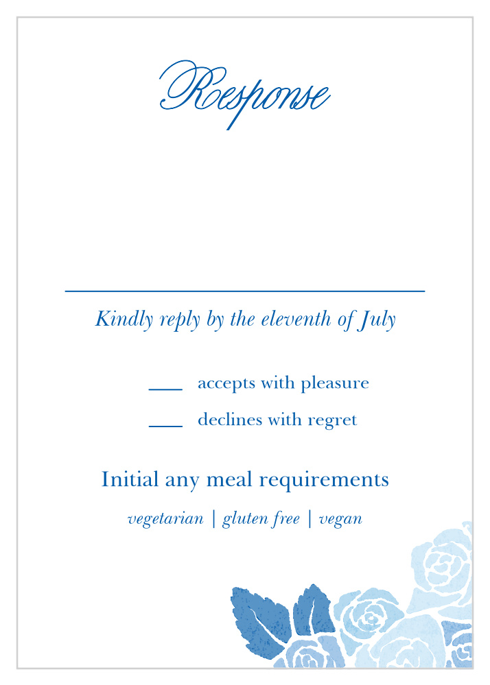 Mexican Flowers Response Cards