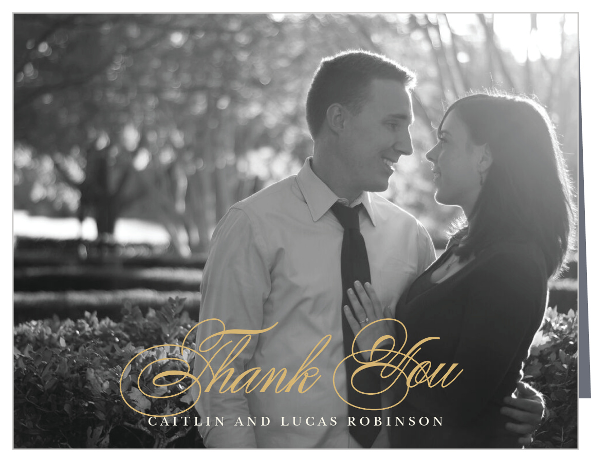 Deco Diamonds Wedding Thank You Cards
