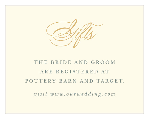 Deco Diamonds Registry Cards