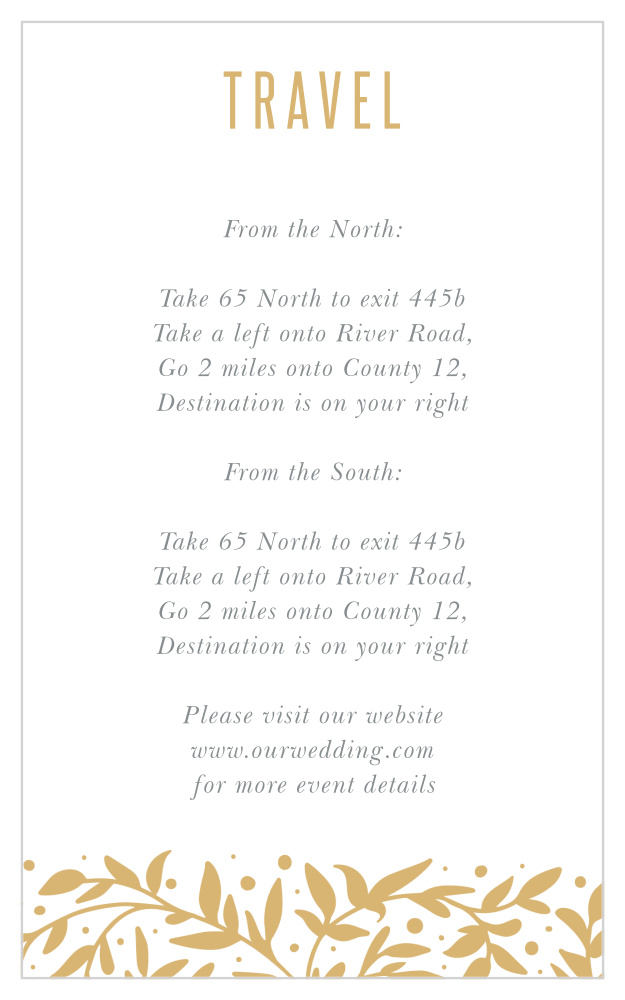 Medieval Library Direction Cards