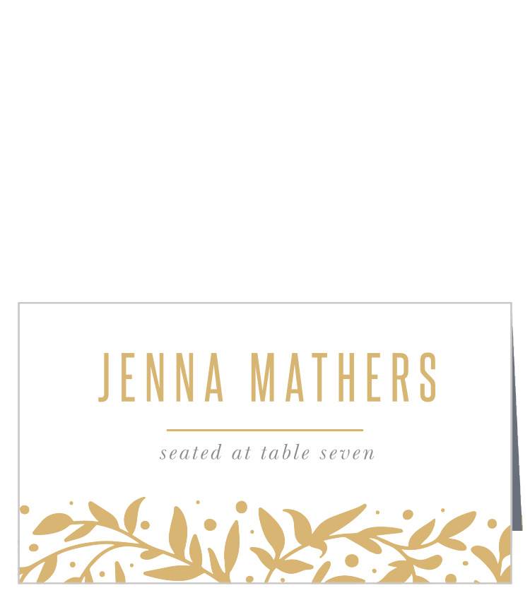 Medieval Library Place Cards