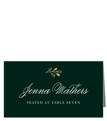 Autumn Forest Place Cards