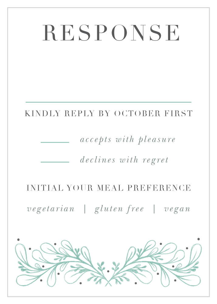 Fairytale Frame Response Cards