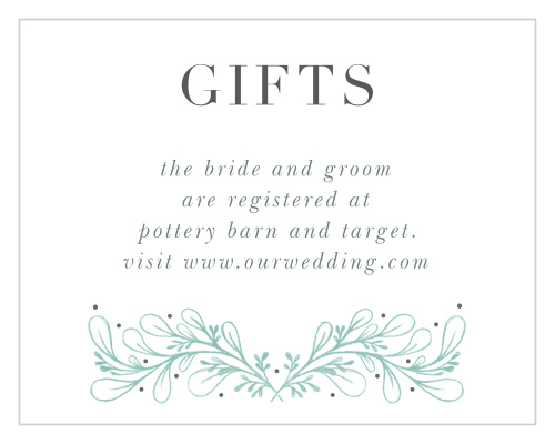 Fairytale Frame Registry Cards