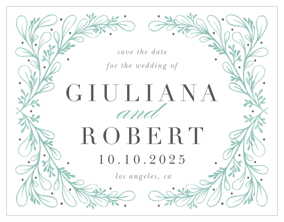 Fairytale Frame Save the Date Magnets