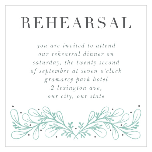 Fairytale Frame Rehearsal Cards