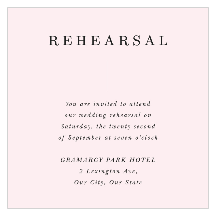 Photo Perfection Rehearsal Cards