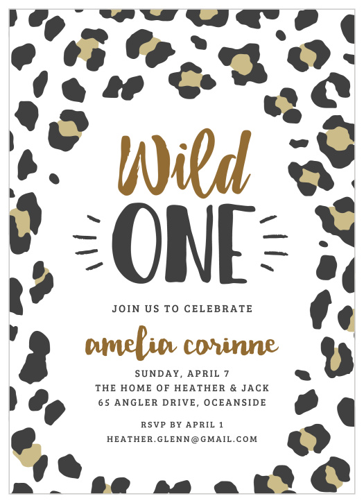 You've got yourself a wild one! A wild one year old, that is!