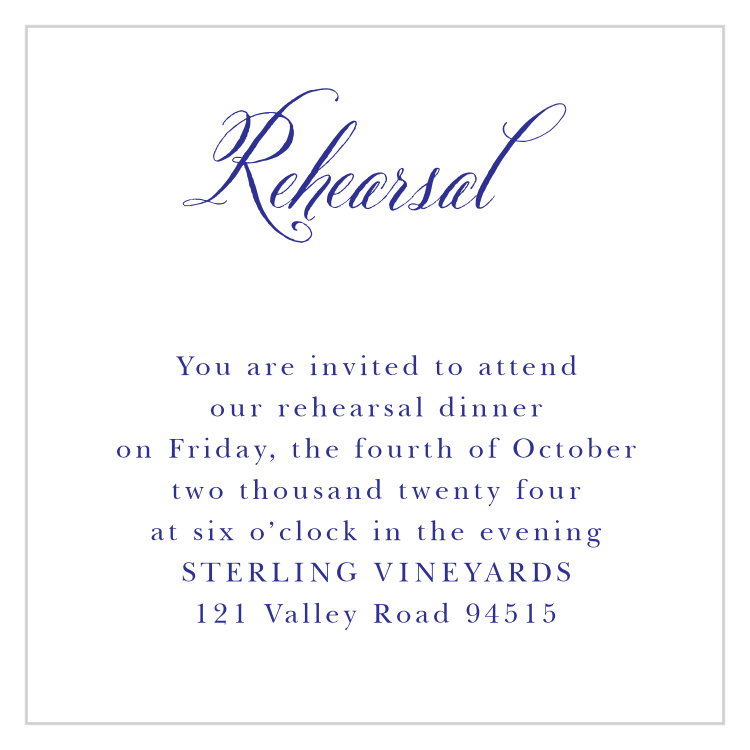 Festive Florals Rehearsal Cards