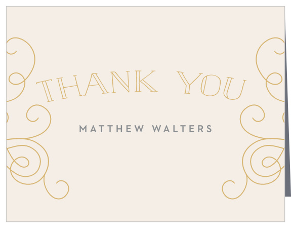 Our Aged to Perfection Milestone Birthday Thank You Cards have the vintage elegance you want for your biggest year ever.