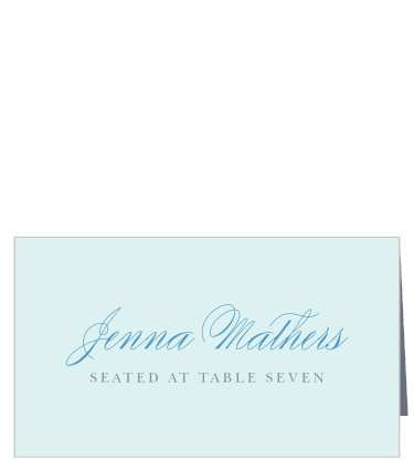 Watercolor Star Place Cards