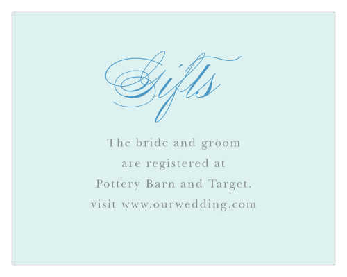 Watercolor Star Registry Cards