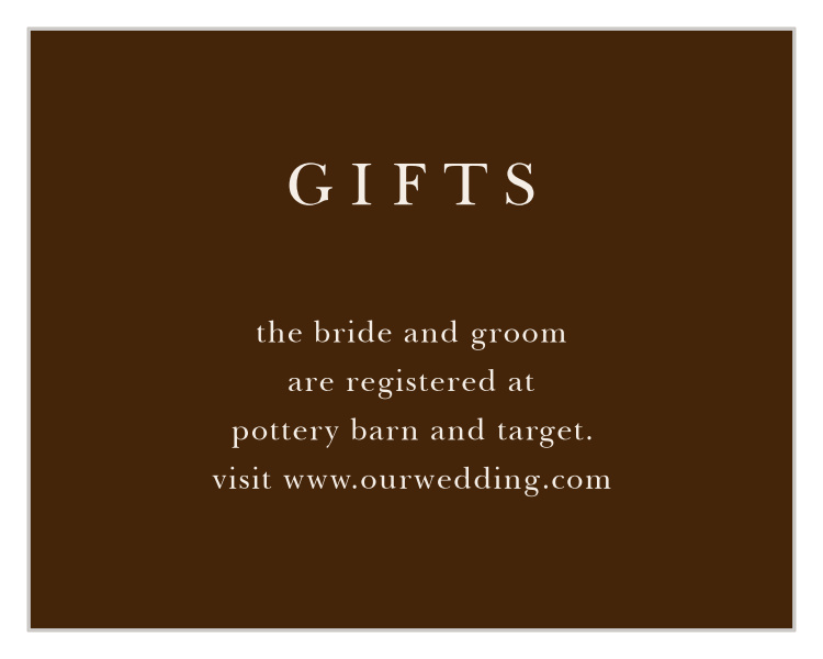 Sheer Overlay Registry Cards