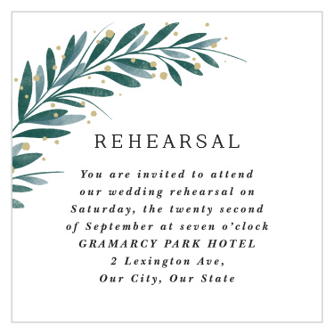 Perfect Match Rehearsal Cards