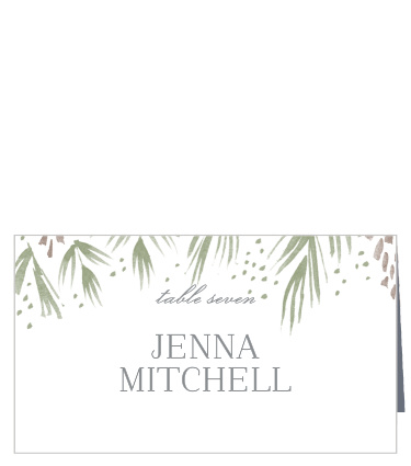 Winter Wonderland Place Cards