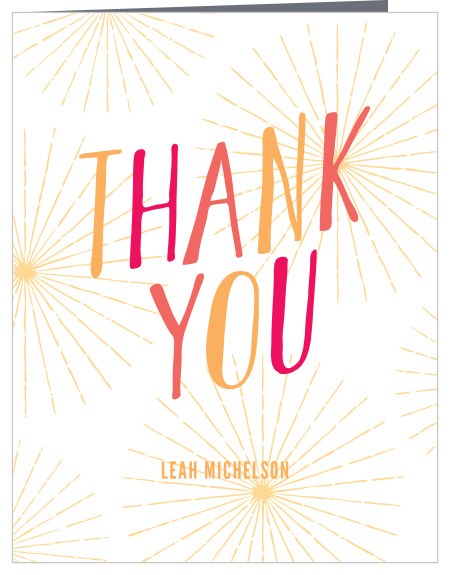 Share your gratitude with a design as bright as your kid with our Little Miss Children's Birthday Party Invitations! 
