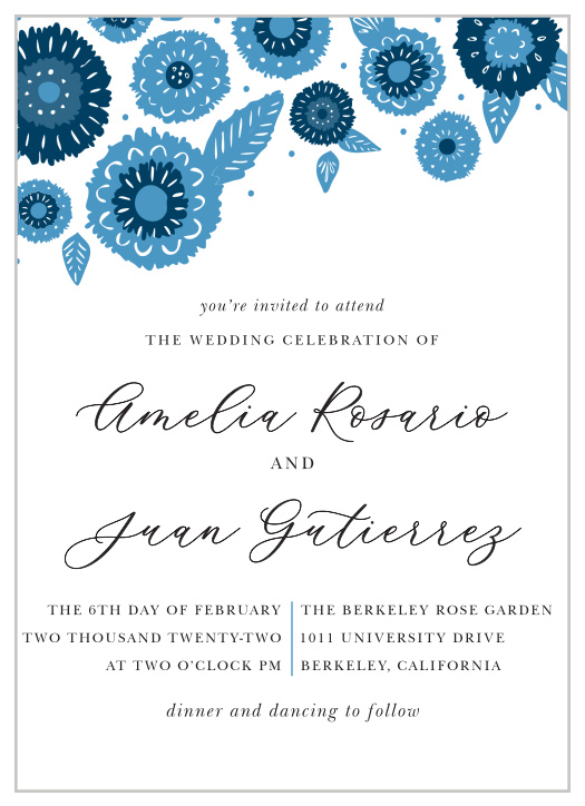 Invite your guests to join you on one of the most important days of your lives with our Mexico Fiesta Wedding Invitations!  