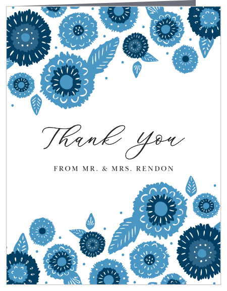 Mexico Fiesta Wedding Thank You Cards