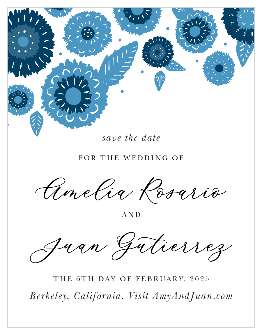 Mexico Fiesta Save the Date Cards