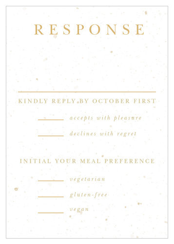 Jewish Star Response Cards