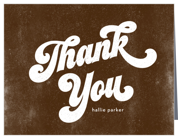 Coffee Love Bridal Shower Thank You Cards