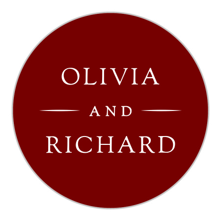 Ornate Border Wedding Stickers