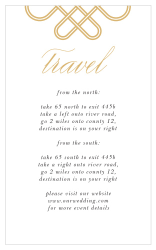 Irish Knot Direction Cards