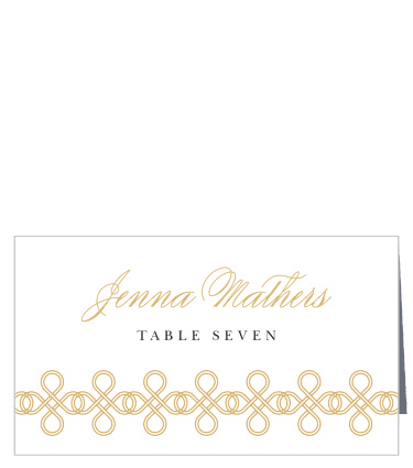 Irish Knot Place Cards