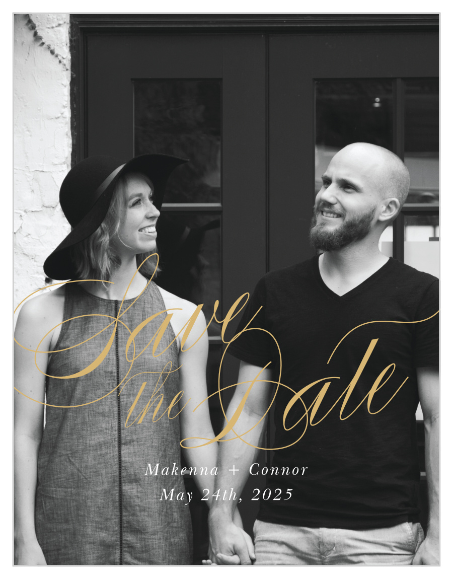 Irish Knot Save the Date Cards