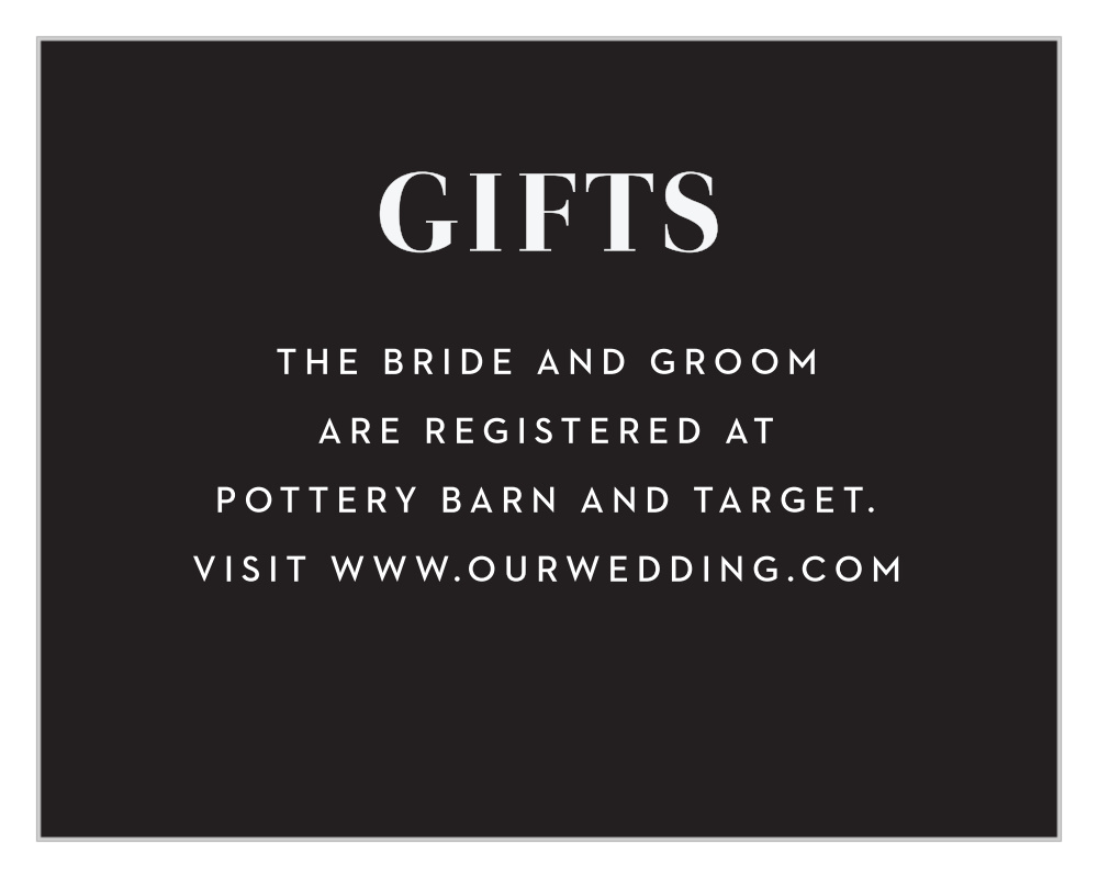 Spanish Florals Registry Cards