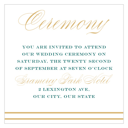 Irish Cross Ceremony Cards