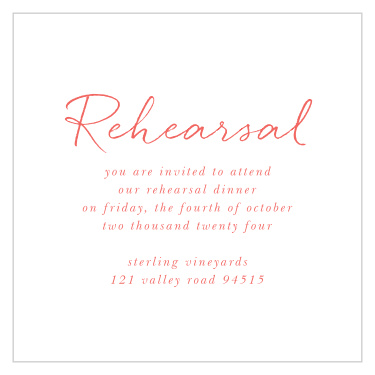 Our Painted Love Rehearsal Cards are fun and whimsical!