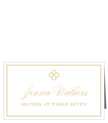 Irish Cross Place Cards