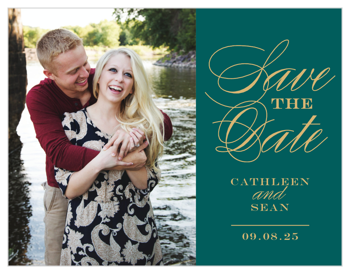 Irish Cross Save the Date Cards