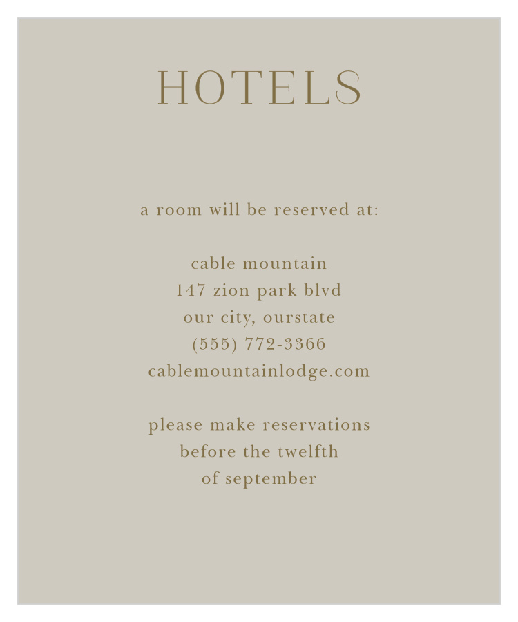 Fairytale Leaves Accommodation Cards