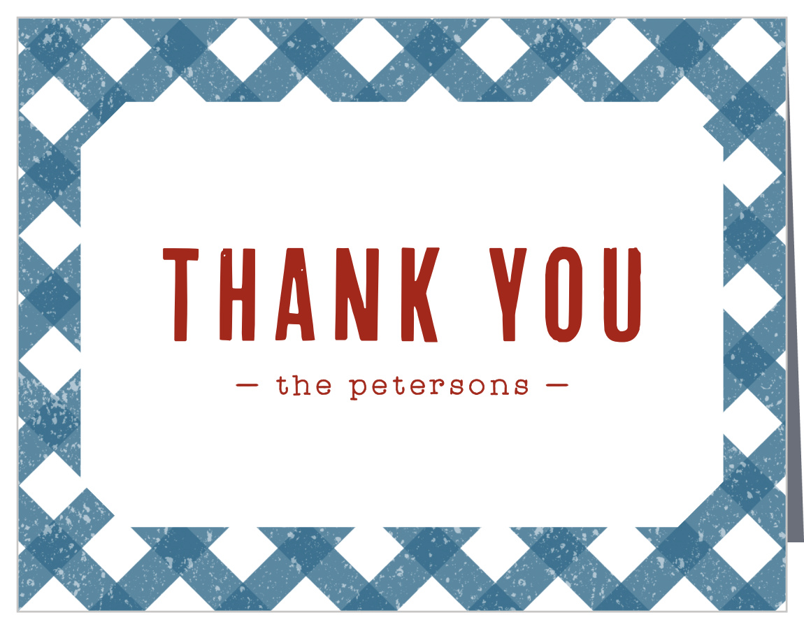 I Do BBQ Bridal Shower Thank You Cards