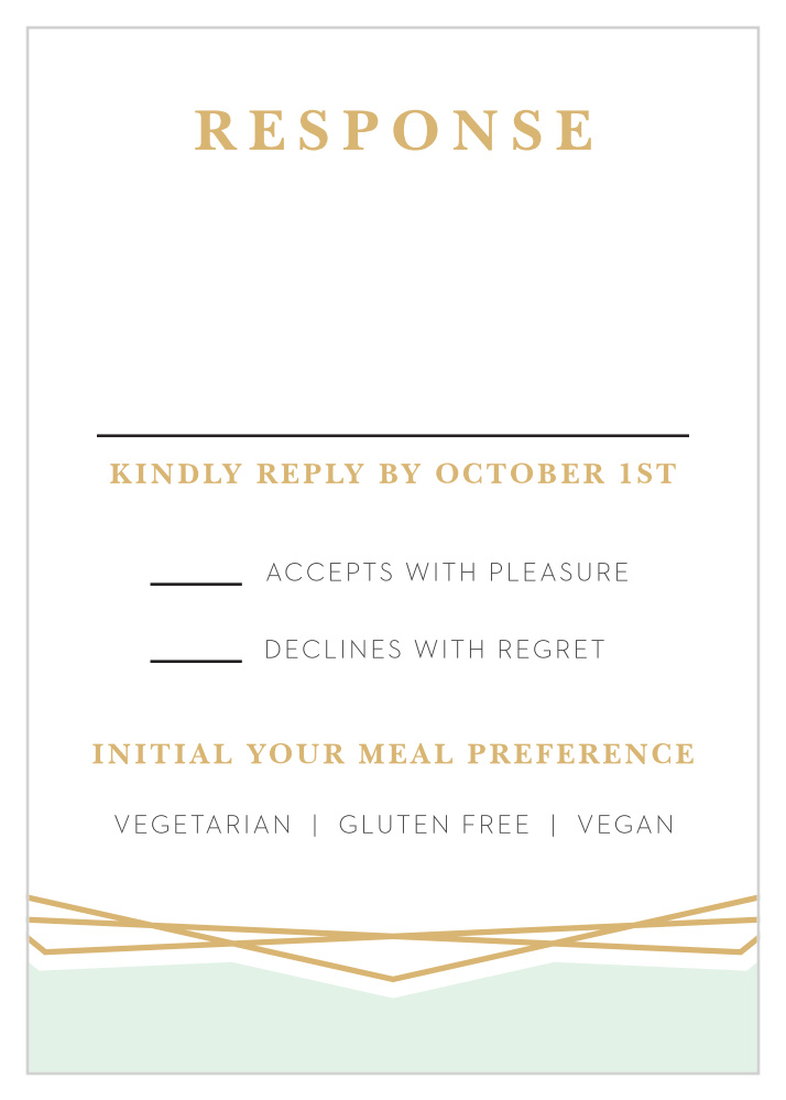 Modern Simplicity Response Cards
