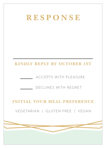 Modern Simplicity Response Cards
