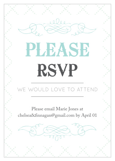 Dotted Flourish Response Cards