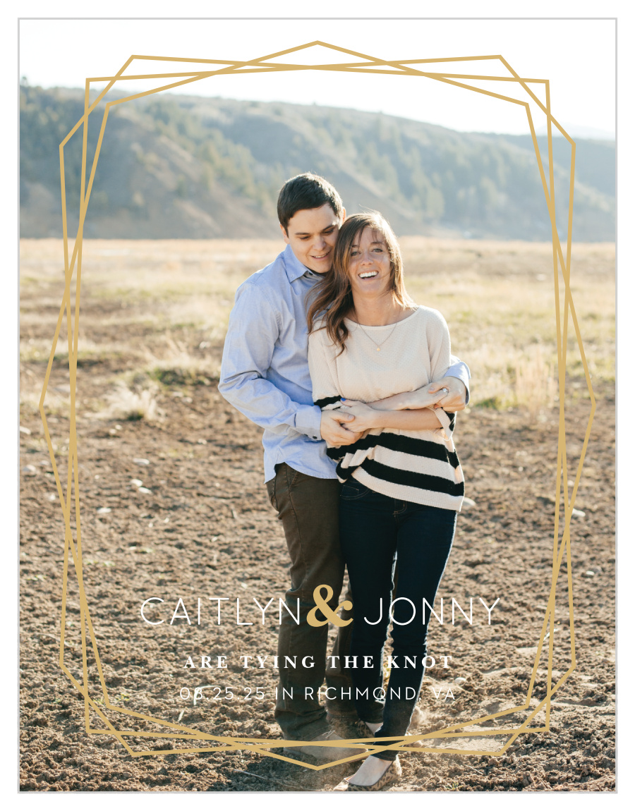 Modern Simplicity Save the Date Magnets