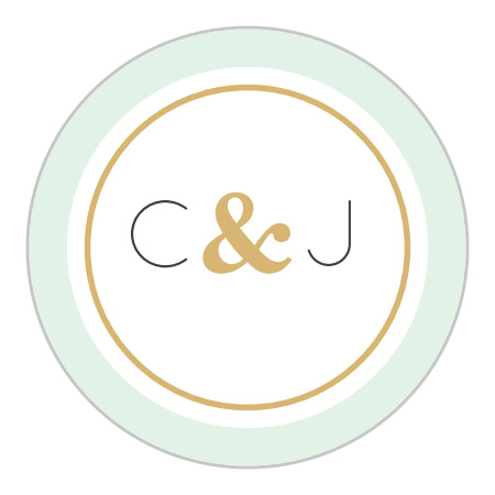 Modern Simplicity Wedding Stickers