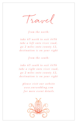 Painted Love Direction Cards