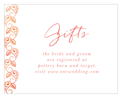 Painted Love Registry Cards
