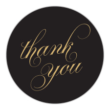 The design of our Eternal Love Wedding Stickers put the focus on you and your loved one's gratitude.